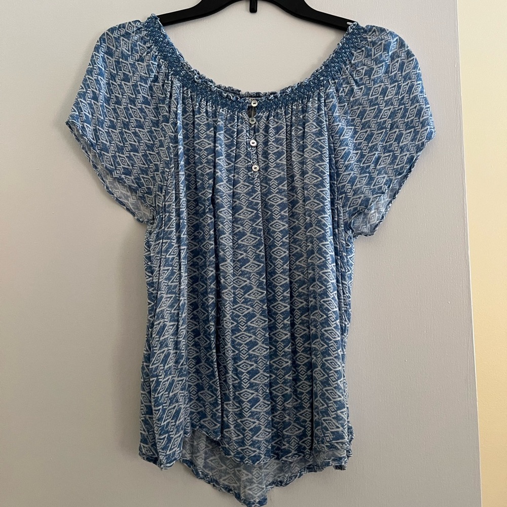 Forever 21 Peasant Top Blouse